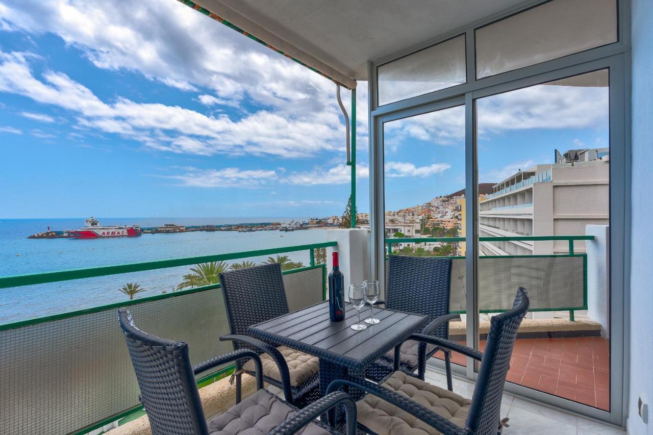 Frontline Ocean View Apartment Los Cristianos لوس كريستيانوس المظهر الخارجي الصورة