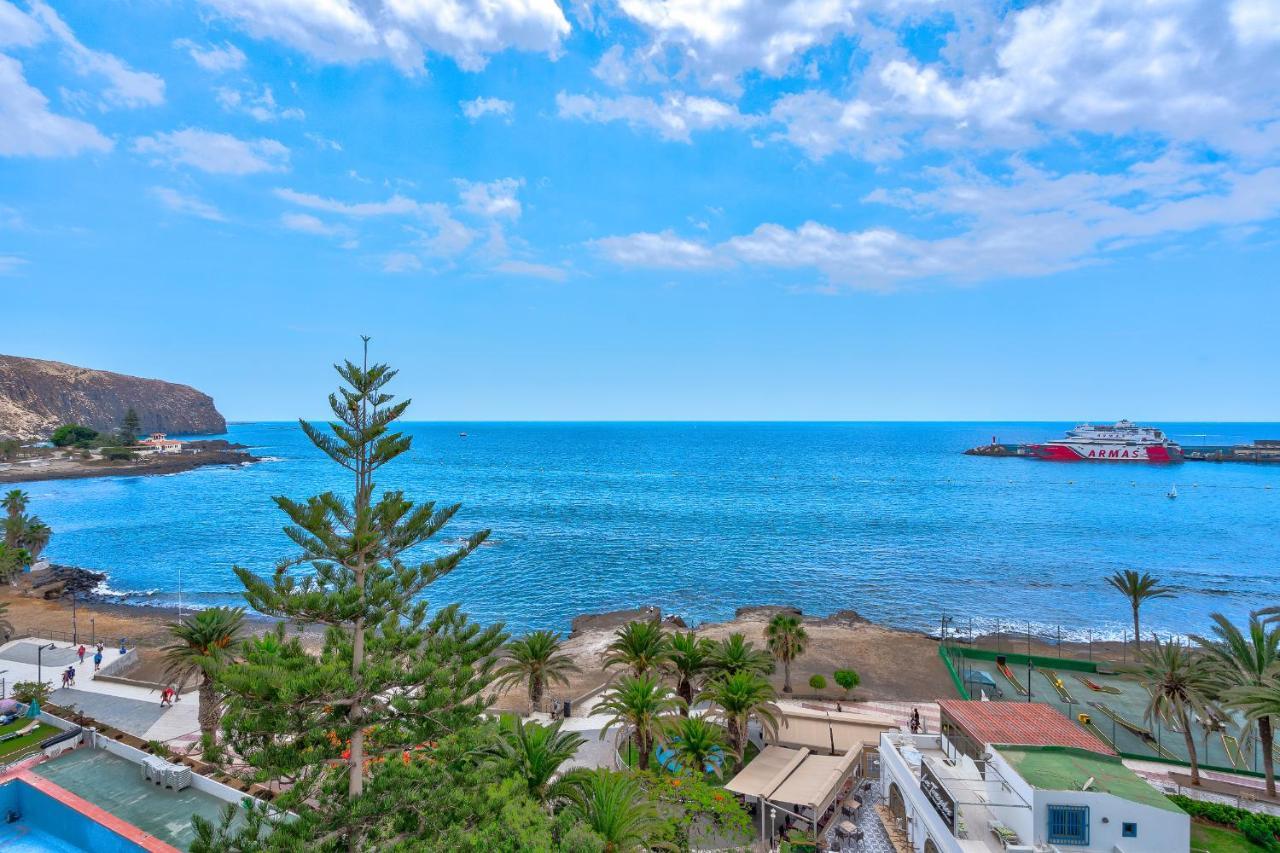 Frontline Ocean View Apartment Los Cristianos لوس كريستيانوس المظهر الخارجي الصورة
