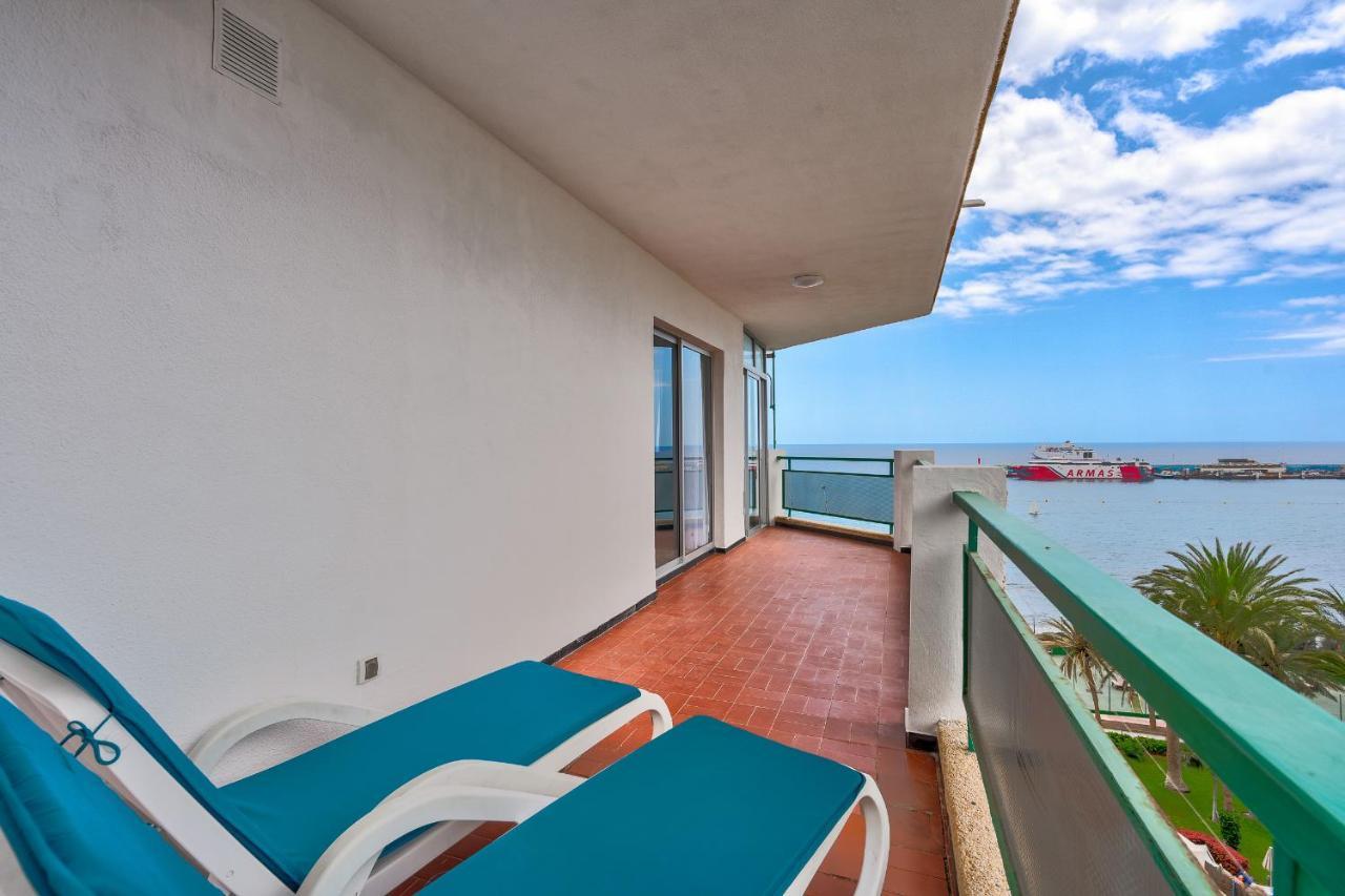 Frontline Ocean View Apartment Los Cristianos لوس كريستيانوس المظهر الخارجي الصورة
