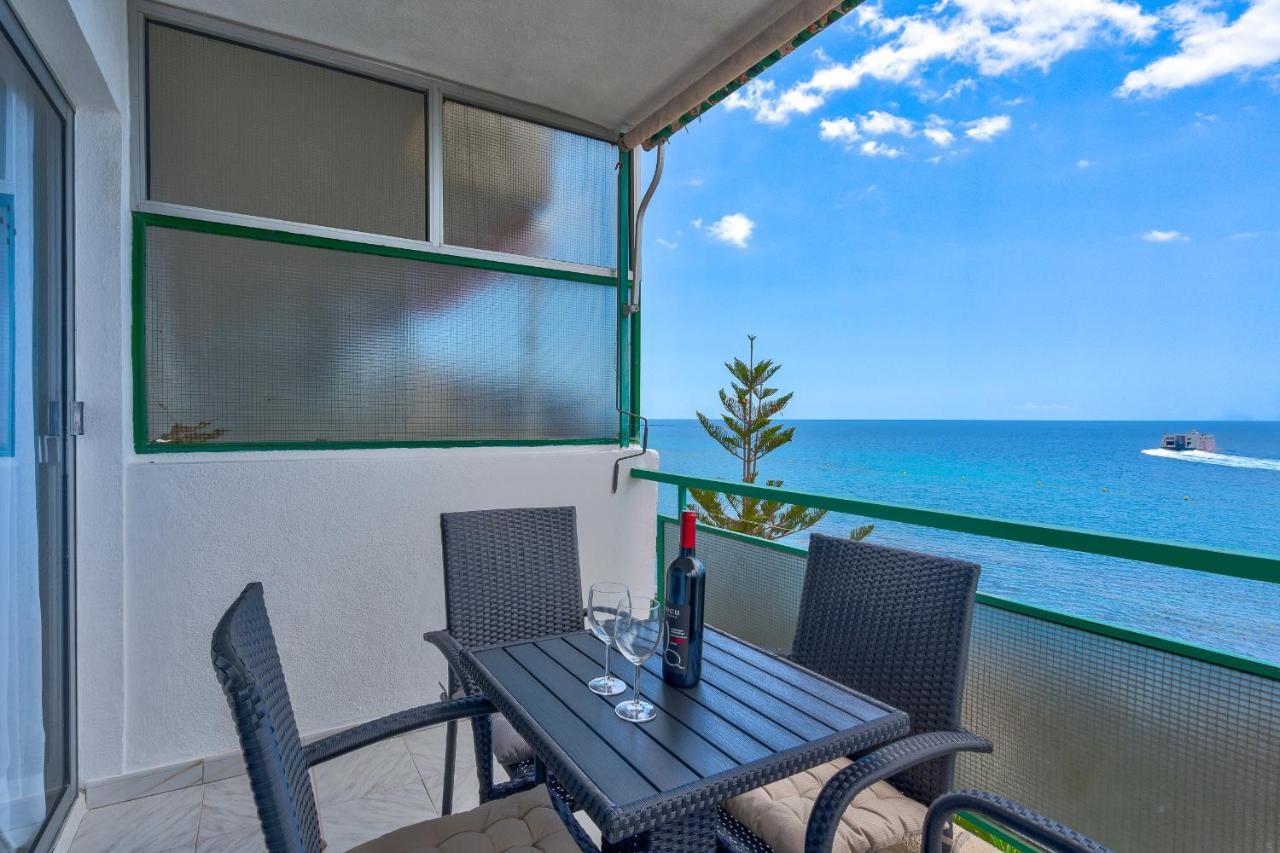Frontline Ocean View Apartment Los Cristianos لوس كريستيانوس المظهر الخارجي الصورة