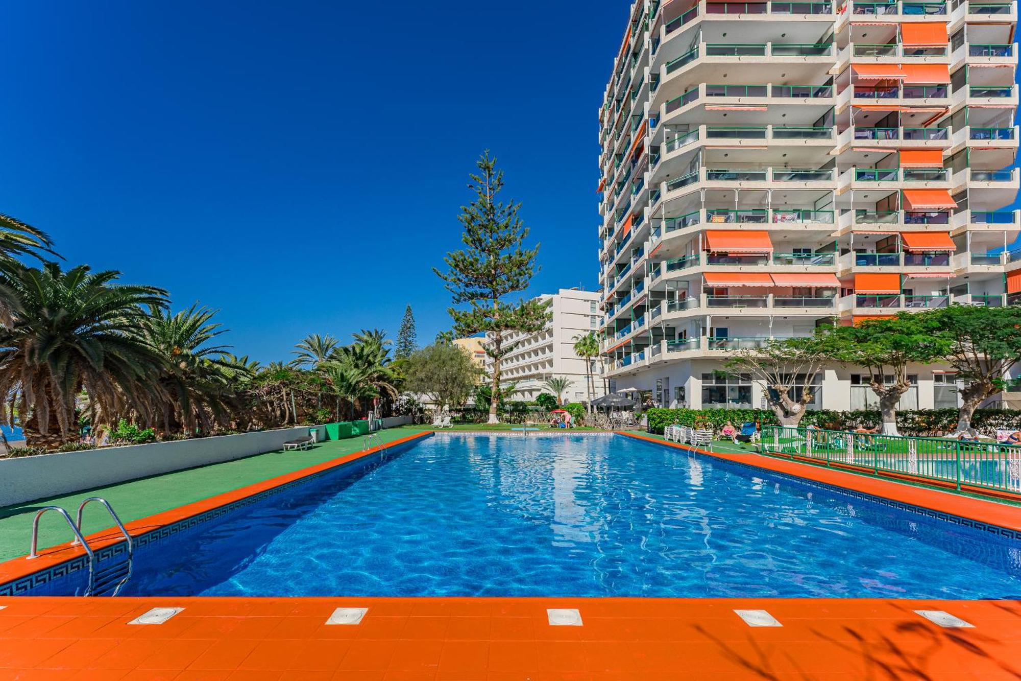 Frontline Ocean View Apartment Los Cristianos لوس كريستيانوس المظهر الخارجي الصورة